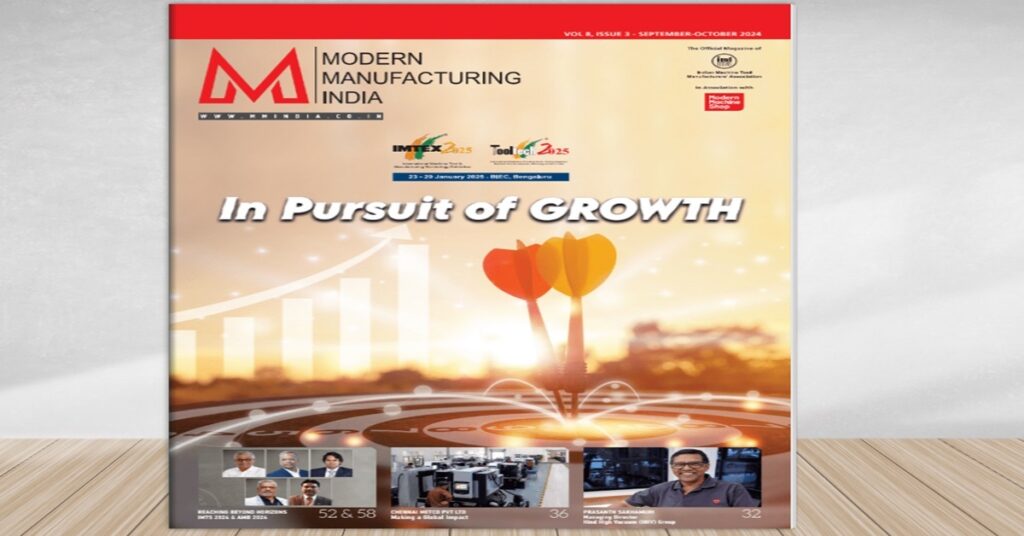 MODERN MANUFACTURING INDIA (MMI) MAGEZINE – SEPT 2024