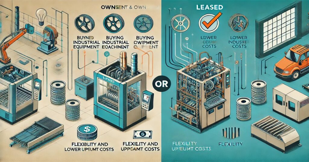 buying vs. leasing industrial equipment